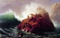 Seal Rock luminismo paisaje marino Albert Bierstadt
